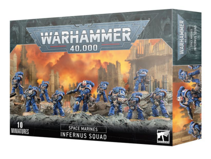 warhammer 40 000 space marines infernus squad