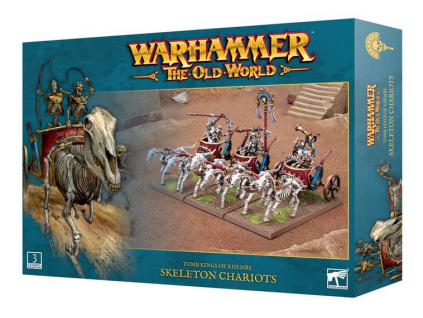warhammer the old world skeleton chariots