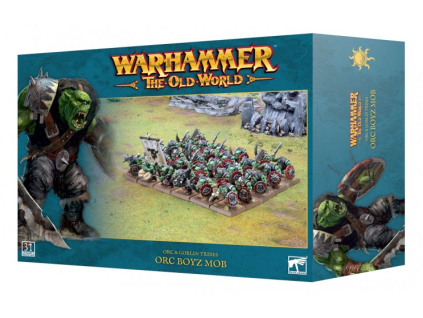 warhammer the old world orc and goblin tribes orc boyz mob