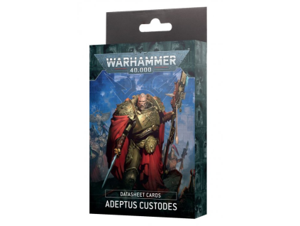 warhammer 40 000 adeptus custodes datasheet cards
