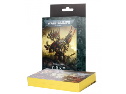 warhammer 40 000 orks datasheet cards