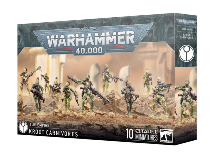 warhammer 40 000 t au empire kroot carnivore squad