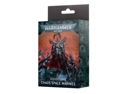 warhammer 40 000 chaos space marines datasheet cards