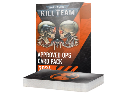warhammer 40 000 kill team approved operations card pack 2024 2
