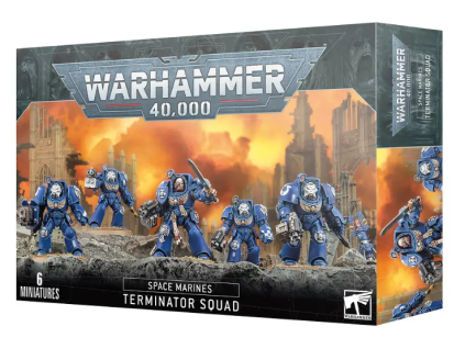 space marines terminator squad warhammer 40 000