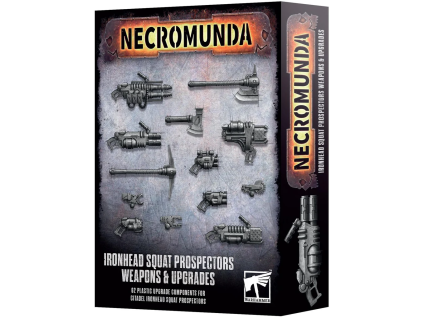 necromunda squat prospectors weapons upgrades