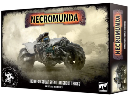 necromunda ironhead squat svenotar scout trikes