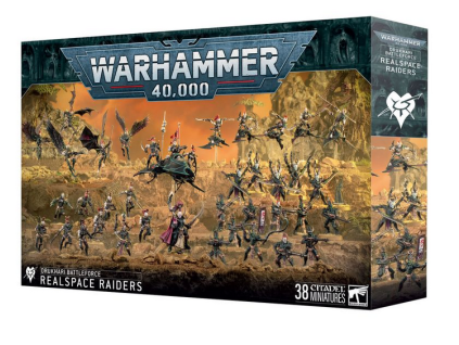 warhammer 40 000 drukhari battleforce realspace raiders