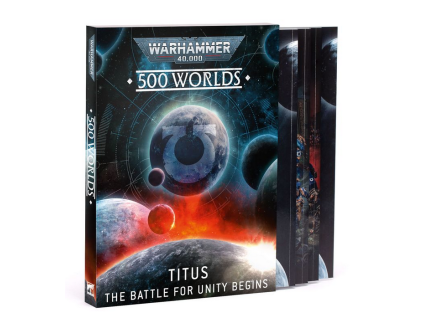 warhammer 40 000 500 worlds titus the battle for unity begins