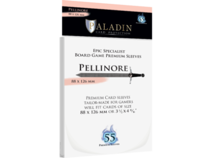 obaly na karty paladin pellinore 55 ks