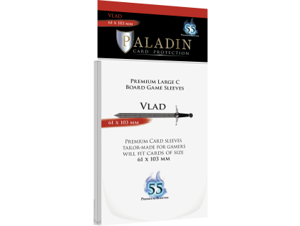 obaly na karty paladin vlad 55 ks