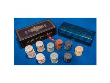 roxley iron clays 200 printed box with chips