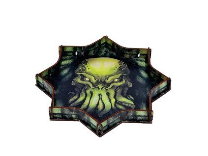 dice tray e raptor cthulhu
