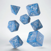 sada 7 kostek elvish dice set modra bila selv09 2