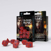 sada 7 kostek classic runic dice set cervena modra sclr07 2