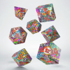 full art dice set graffiti sada 7 kostek