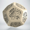 monster generator die beige black