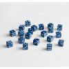 full pack of d6s cobalt white sada 20 kostek 3