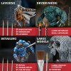 army painter wargames mega brush set