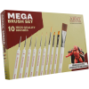 army painter wargames mega brush set 4