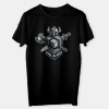 tricko se hernim motivem roll dice cerne unisex s