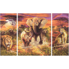malovani podle cisel velka petka die grossen funf triptych 5