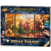 malovani podle cisel indianske leto indian summer triptych 3