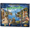 malovani podle cisel romanticke jezero lago romantico triptych 3