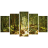 malovani podle cisel les unser wald polyptych 4