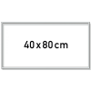 malovani podle cisel hlinikovy ram 40x80cm stribrny 9