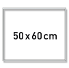 malovani podle cisel hlinikovy ram 50x60cm stribrny 2