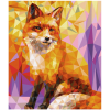 malovani podle cisel liska polygonart fox 40 x 50 cm 2