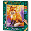 malovani podle cisel liska polygonart fox 40 x 50 cm