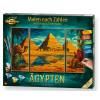 malovani podle cisel egypt agypten triptych