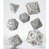 sada 7 kostek tribal dice set pearl brown strb01 2