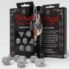 sada 7 kostek tribal dice set pearl brown strb01