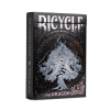 bicycle playing cards black dragon