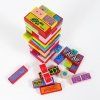 jenga velka barevna s kostkou 5