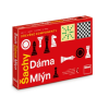 sachy dama mlyn dino