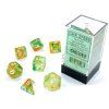 sada 7 kostek chessex spring white luminary 27555