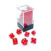 sada 7 mini kostek chessex red white 20374
