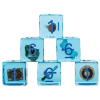 sada 6 d6 dungeons dragons gelatinous cube dice set 2