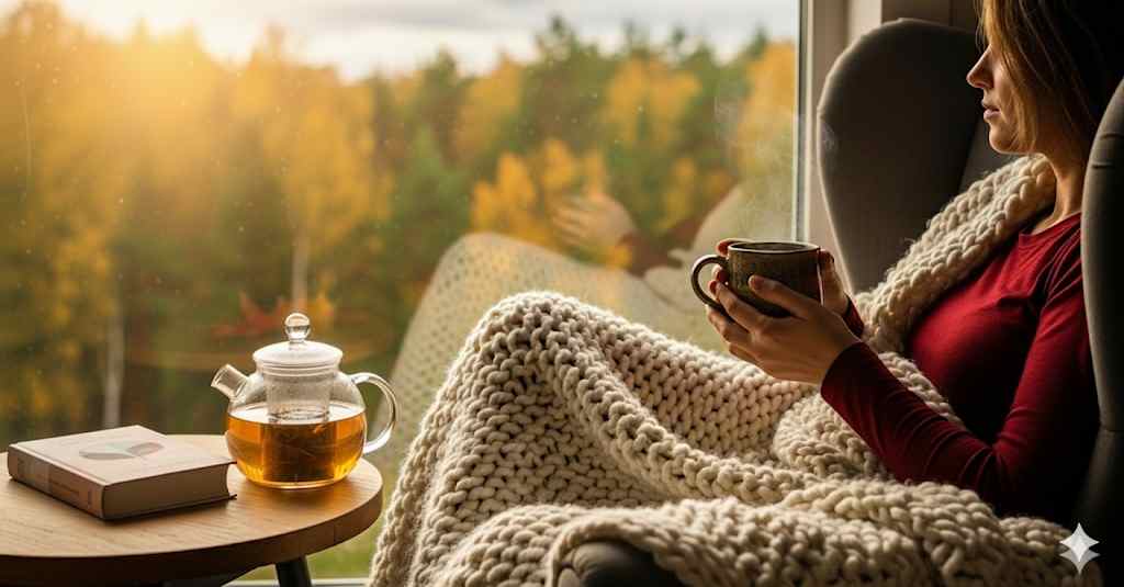 Podzim a Ájurvéda: Umění Zpomalení pro Sezónu Váta