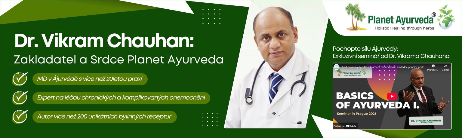 Dr. Vikram Chauhan: Zakladatel a Srdce Planet Ayurveda