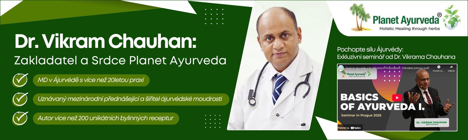 Dr. Vikram Chauhan: Zakladatel a Srdce Planet Ayurveda