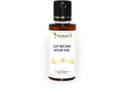 Go Richh Hair Oil Front