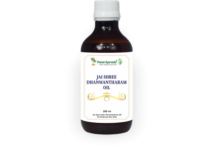 Jai Shree Dhanwantharam Oil Front