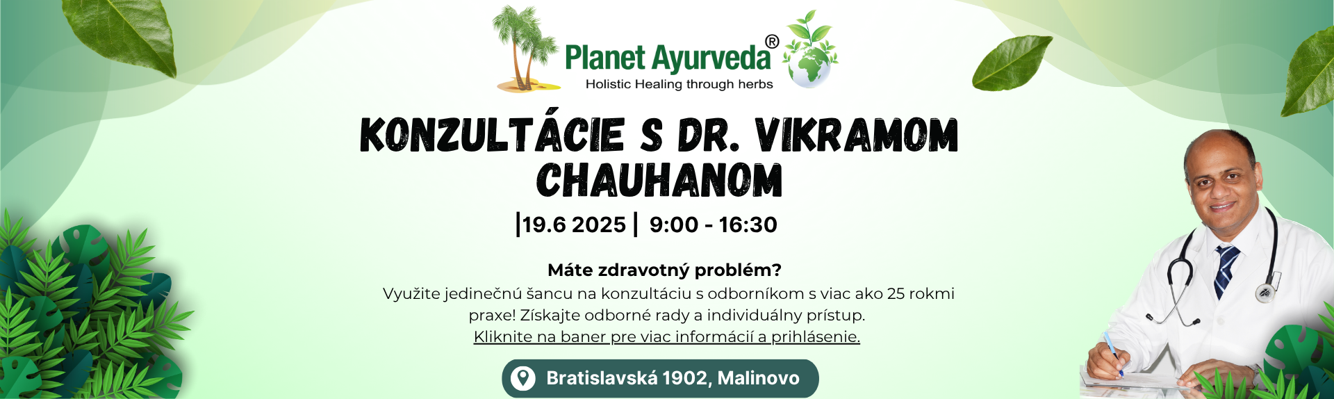 Ajurvédska diagnostika s Dr. Chauhanom