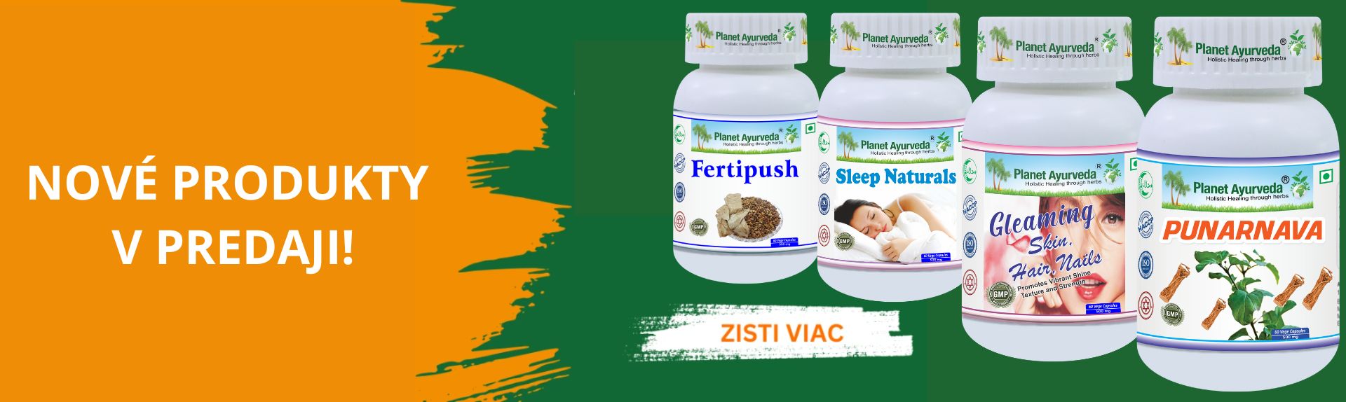 Nové produkty od Planet Ayurveda