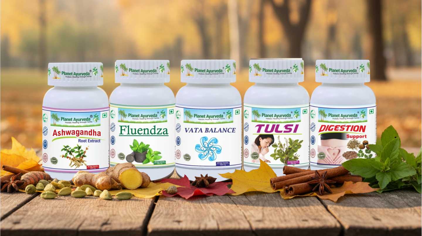 Podpořte svou rovnováhu s produkty Planet Ayurveda